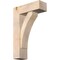 Ekena Millwork Thorton Block Smooth Bracket w/ Offset Brace, Douglas Fir, 7 1/2"W x 22"D x 34"H BKT0806X22X34THR05SDF - alternate 1